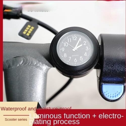 Scooter Accessories Pro Universal Electric Car Hanging Watch Night Motorcycle Modification Watch Waterproof and Durable