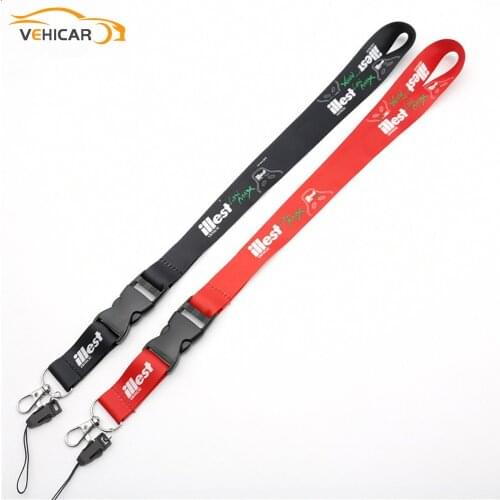 VEHICAR Car Lanyard For illest Design Neck Strap Fashion Lanyard Keychain Keyring Car Keys House Keys ID Badges Card Rope
