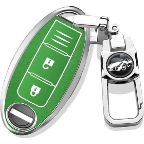 Car Key Case Cover For Nissan Qashqai 2019 2020 2021 Accessories Holder Shell Keychain Protect car styling