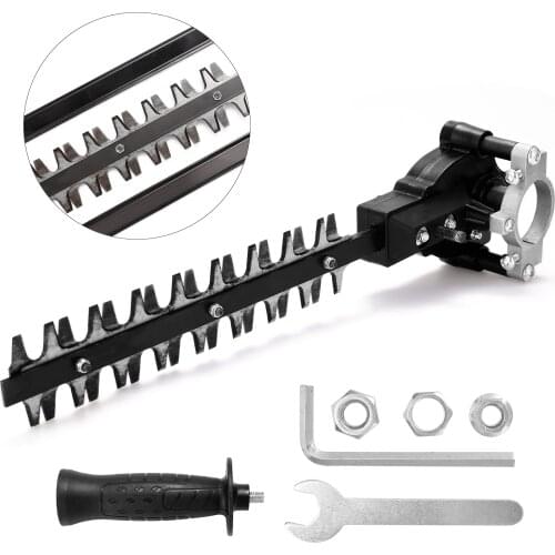 Angle Grinder Refit Electric Hedge Trimmer Portable Hedge Trimmer Power Tools Garden Pruning Machine for 110 115 Angle Grinder