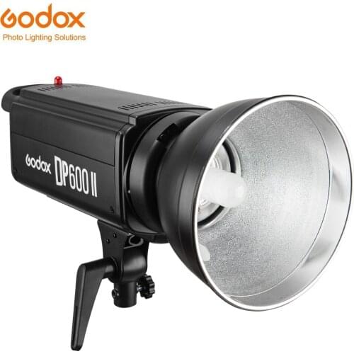 Godox DP600II GN80 with X System Studio Speedlite Flash Light 110V or 220V input Power 600WS with Lamp and Standard Reflector
