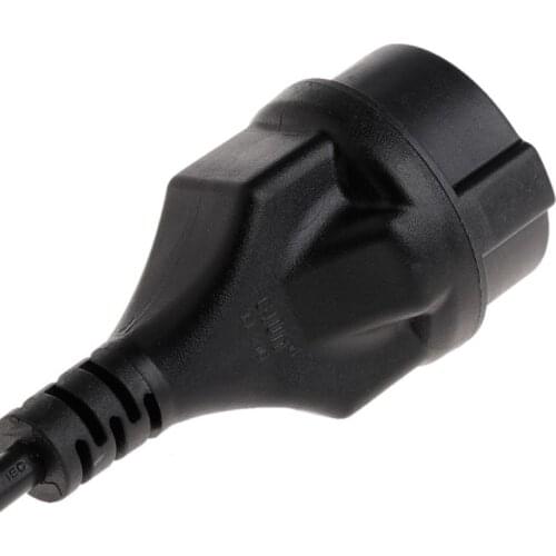 UPS/PDU Power Lead IEC 320 C14 Male To CEE7 European Female Adapter Cable 35CM B85B