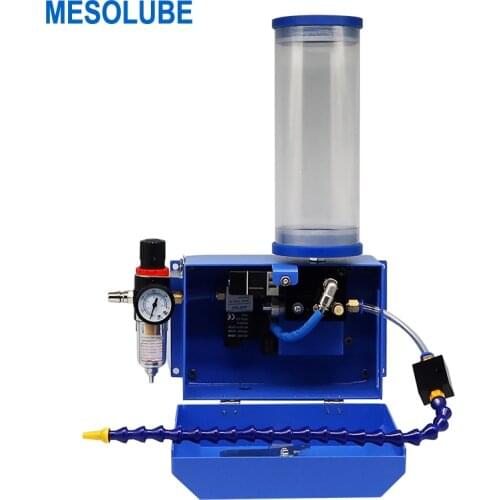 MESOLUBE 1-outlet 1000mL MQL Micro Oil Mist Cooling and Lubrication System with Solenoid Valve for Machine Tool Spindle