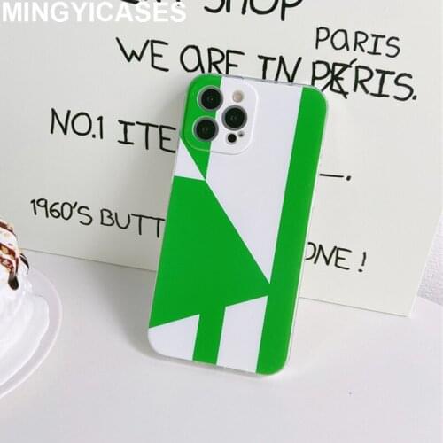 Fashion Geometric Cover for Iphone 12 Pro Max Case Soft TPU Silicon Cases for Iphone 11 Pro Max Xs Max Xr X 7 8 Plus Coque