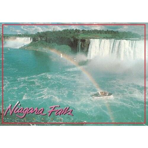 SOUVEMAG 78*54*3mm,Canada Niagara Falls Postcard Magnets 20352 Rigid Plate Tourist Memories