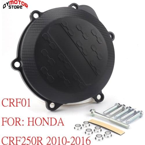 NEW Motorcycle Clutch Cover Protection Cover For HONDA CRF250R CRF 250R 205 2010 2012 2011 2013 2014 2015 2016 CRF250R 2010-2016