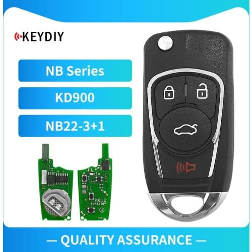 KEYDIY KD Remote (1 Piece)NB22 Universal Multi-functional KD900 Remote 4 Button NB Series Key For KD900 URG200 Remote Master