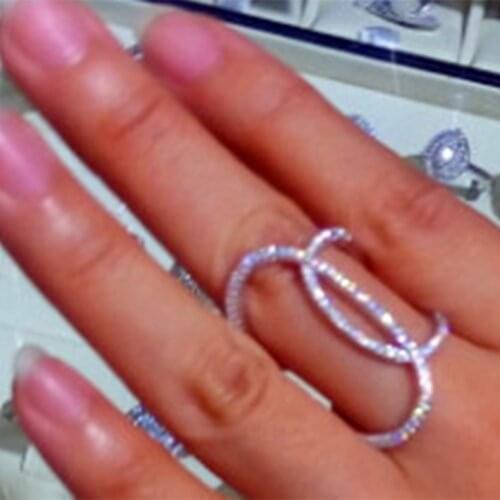 Qia12 Luxury Designer Fashion 925 Sterling Silver wedding party Jewelry Zirconia European style Teardrop-shaped aaa2