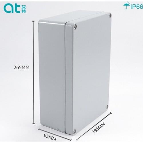 265*185*95MM IP66 Waterproof Die casting Aluminum Junction Box Metal Enclosure Case Custom Box for Circuit Breaker Wiring