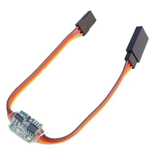 Servo Inverter Servo Reverse Support HV Servo 3V-12V/5-6V for RC Plane Servo