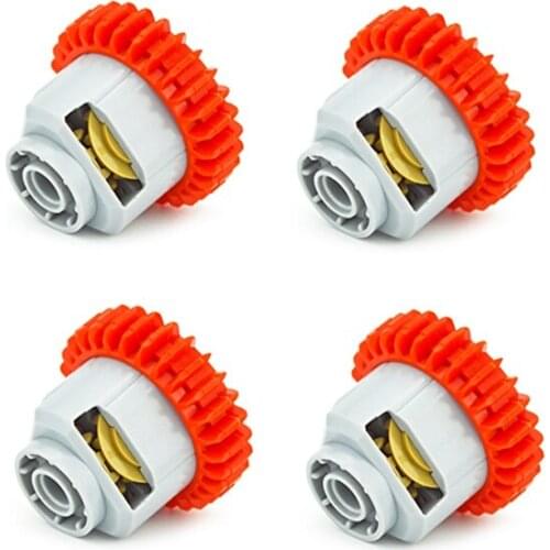 MOC Differential Gear-28 Teeth With Round Axle Hole Gear House 65414 65413 Technical Building Blocks Bricks DIY Parts