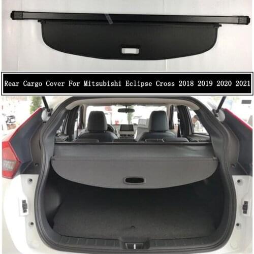 Rear Cargo Cover For Mitsubishi Eclipse Cross 2018-2022 Partition Curtain Screen Shade Trunk Security Shield Auto Accessories