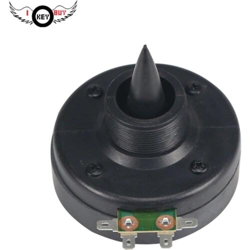 1PC 25.5mm Tweeter Horn Drive Head 80 Magnetic Professional Stage Treble Speaker DIY Screw-on High Sensitivity 98dB 80W 8OHM