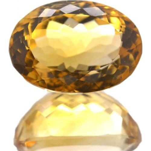 12,12 ct. Citrine Oval Cut