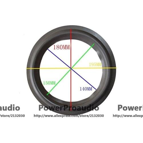 2 pcs 15" 15inch 3 line cloth ( fabric) repair J BF Woofer Bass Speaker surrounds