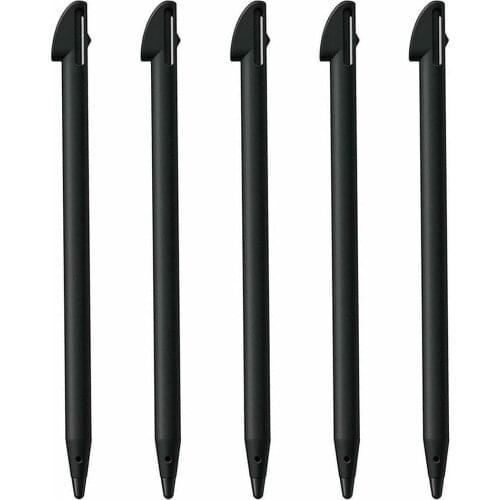 5pcs/set Black Stylus Pens For Nintendo Wii U Gamepad Fingerprintproof Stylus High Pen ABS Quality P8S7