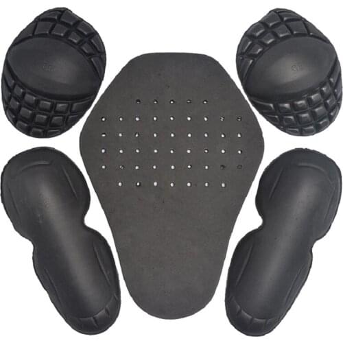 5PCS for Motorcycle jacket protector shoulder protector and elbow back protector Free shipping