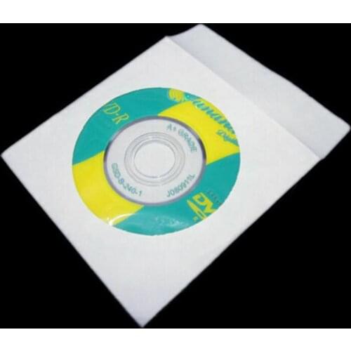 50 Paper CD DVD Flap Sleeves Case Cover Envelopes 5inch