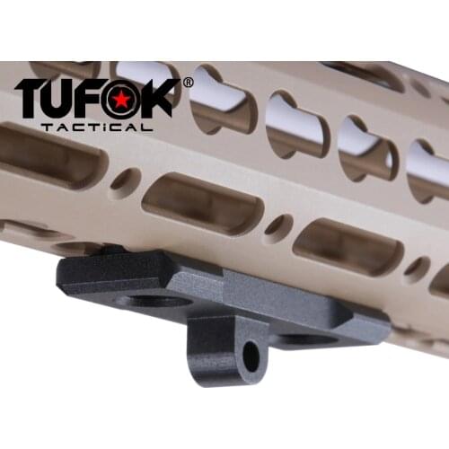 TuFok Keymod Bipod Mount Adapter Key Mod Handguard Adaptor Sling Swivel Adapter for Harris Style Bipod Stud Rifle Accessories