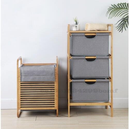 Household Multifunctional Storage Basket Cloth Folding Dirty Clothes Basket Large Capacity Multi-layer Strong Load-bearing