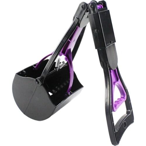 2019 Pet Long Handle Jaw Poop Scoop Clean Pick Up Animal Waste Dog Puppy Cat Waste Picker Cleaning Tools Outdoor