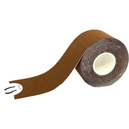 Hot Selling Breast Lift Boob Tape Invisible Push Up DIY Stickers Silicone Nipple Cover Bra Brown