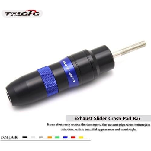 Motorcycle CNC Aluminum Crash Pads Exhaust Sliders Crash Protector For Yamaha MT-07 MT07 mt 07 2014-2020 2019 2018