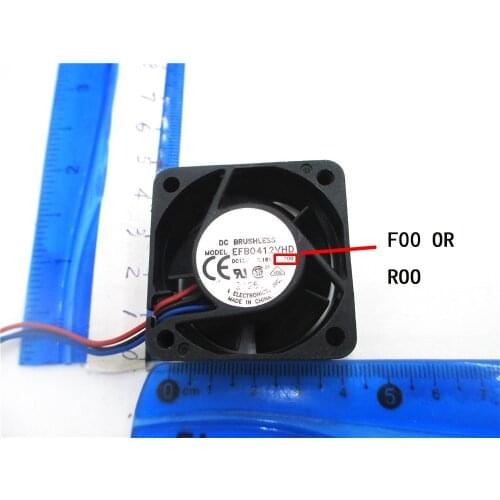 NEW FAN FOR DELTA EFB0412VHD-F00 R00 EFB0412MD EFB0412HHD 4020 40x40x20mm 40mm fan 12V 3-wire 3pin cooling fan