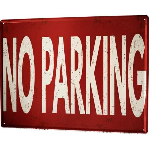 SINCE 2004 Metal Sign Garage No Parking Petrol Stations