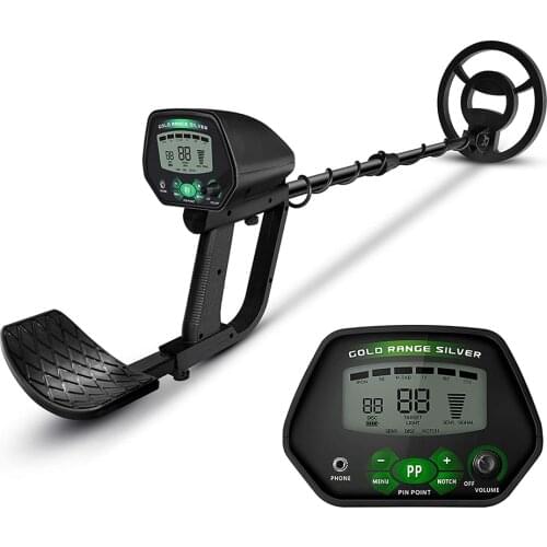 Metal Detector LCD Display Waterproof Treasure Finder Pinpoint Metal Searching Kit for Kid