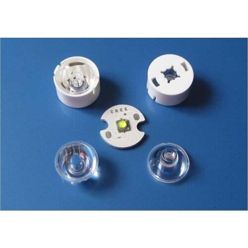 10/30/45/60/90degree LED lens for CREE XML XML2 LED