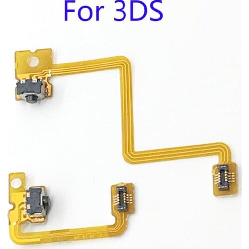 5Sets For Nintendo For 3DS Repair L/R Switch Button Shoulder Trigger Button Left Right Flex Cable L/R Flex Cable Ribbon Cable