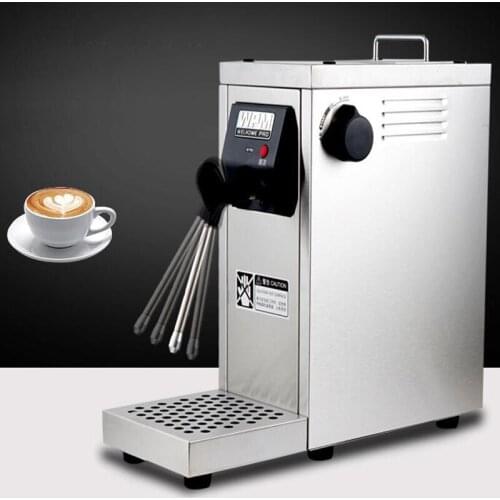 220V Commercial Pump Pressure Milk Foamer /Fully Automatic Milk Steamer Coffee Foamer Milk Foam Machine MS-130D