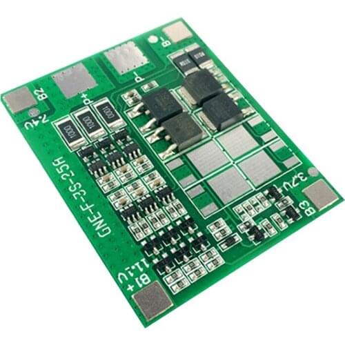3S 12V 10A BMS Lithium Battery Charger Protection Board with Power Battery Balance/Enhance PCB Protection Board
