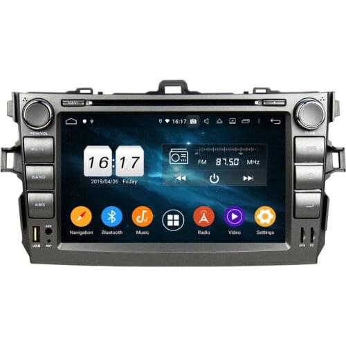 4gb+64gb Android 10 DSP PX6 2 din 8" Car DVD GPS for Toyota Corolla 2006-2011 Stereo Radio GPS Bluetooth 5.0 WIFI Easy Connect