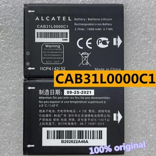 CAB31L0000C1 CAB31L0001C1 CAB31L0004C1 CAB31Y0004C1 Phone Battery for Alcatel TRIBE 3041D A2001X A2000X 2004C MTC665