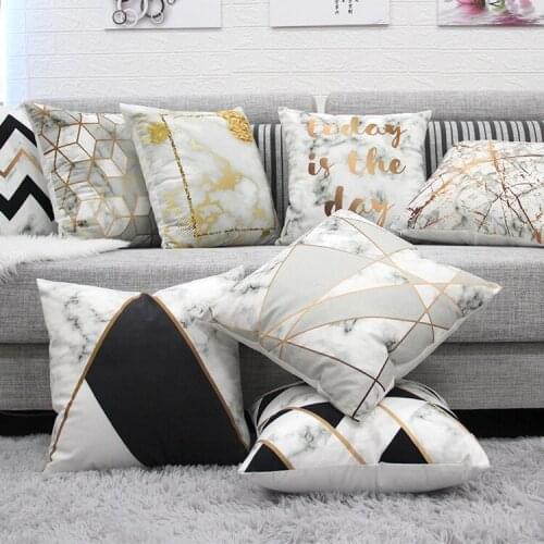 Digital Printed Velvet Cuhsion Cover Comfortable And Soft Home Decoration Sofa Bed Decor Decorative Pillowcase Pillow Cover
