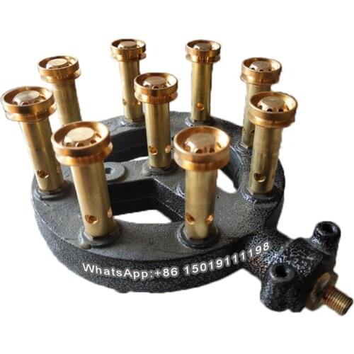 9-hole household gas stove,portable burner,desktop outdoor gas stove,high pressure fire burner,pan burner,barbecue gas stove