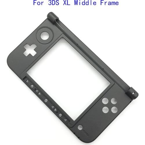 For Nintendo 3DS XL Original New Matte Bottom Middle Frame Housing Shell Cover Case Replacement for 3DS LL Game Console