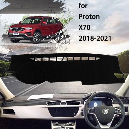 Dashboard Cover Dashmat Cushion Sunshade Carpet Cushion for Proton X70 Geely Boyue 2018 2019 2020 2021 Avoid Light Sunshield Mat