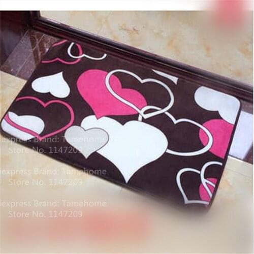 NiceRug Love mat Heart Rug Heart-shaped carpet Non-slip Mat 40x60cm(16x23inch) Doormat