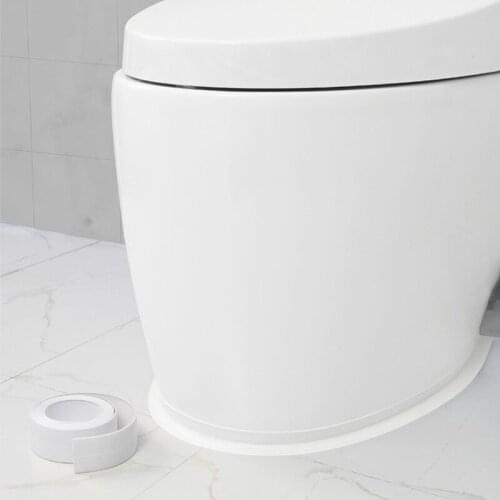 PVC White Bath Wall Sealing Strip Waterproof Self Adhesive tape Kitchen Sink Basin Edge Sealing tape Four colors optional 3.2m