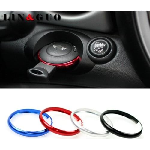 HOT SALE High quality goods Aluminum Alloy Key rings case for BMW Mini Cooper 2011 2012 2013 Key Ring Trinket Key Rings