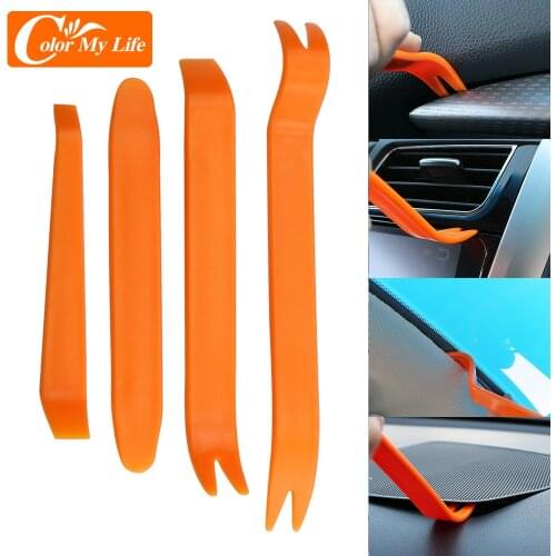 Color My Life Fit for Chevrolet Colorado Cruze Spark Captiva Malibu Trax Aveo Fiat 500 Car Removal Pry Tool Kit Repair Tool