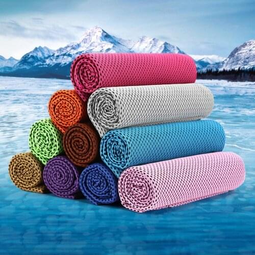 Outdoor Portable Sports Gym Yoga Golf Quick Dry Instant Ice Cold Cooling Towel