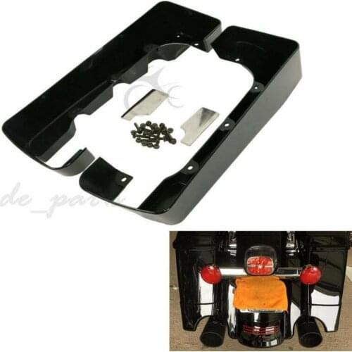 Motorcycle 4" Stretched Extended Hard Saddlebag Extensions For Harley Touring Electra Road Street Ultra Glide Road King 1994-13