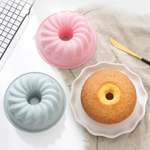 Cake Silicone Mold 6 Inch Gear Shape Mousse Cake Bakeware DIY Toast Bread Baking Tool Chocolate Mold Jelly Pudding Mold