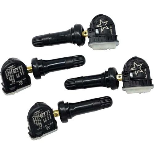 13598771 Tire Pressure TPMS Sensor Tire Pressure Monitoring System Fits for Buick GMC Chevrolet Cadillac Set of Four(4)