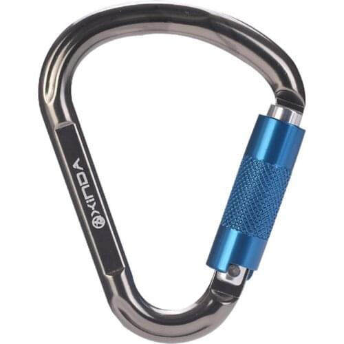 P154 Outdoor mountaineering Lock Fire rescue Engineering protection Safety master lock Fast hanging carabiner Automatic master