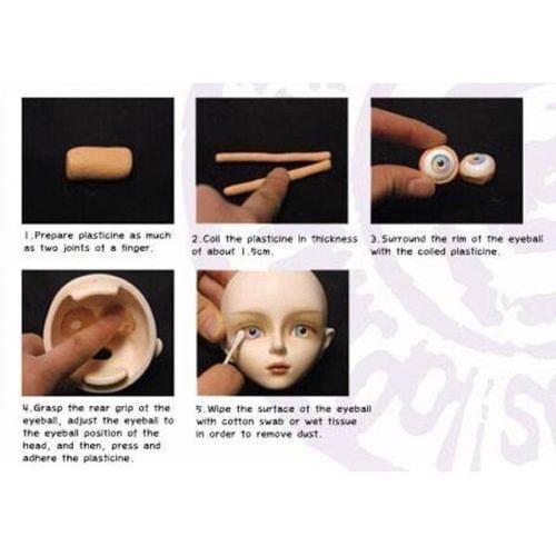[wamami] 8g/50g/100g Mod DZ SD MSD BJD Dollfie Cosmetic Epoxy Glass Eye Putty （Random Color